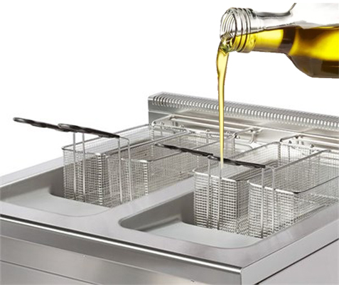 Refined deodorized sunflower oil for deep frying